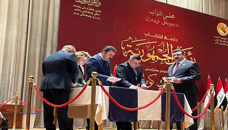 هه‌ڵبژاردنى سه‌رۆك كۆمارى عێراق چووه‌ گه‌ڕى دووه‌م